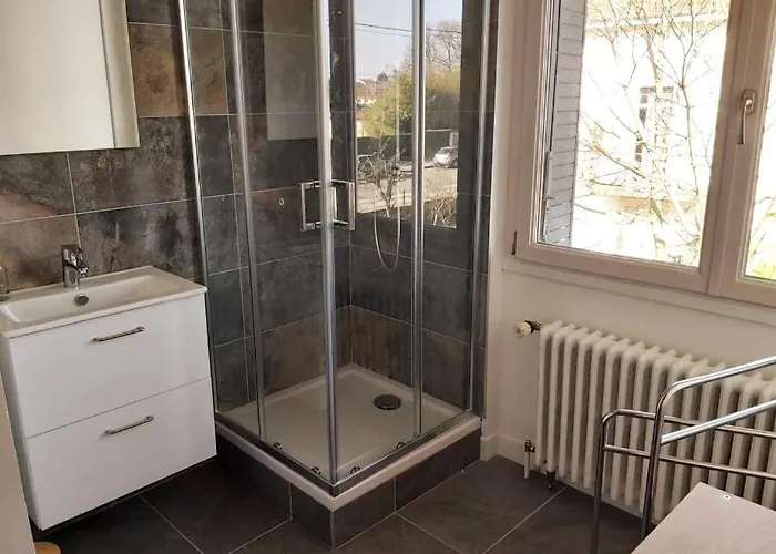Apartament Le Cocon B - Private Parking - Quiet Bourg-en-Bresse